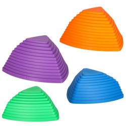 Senzorická dráha pre tréning rovnováhy, 11 prvkov- farebné