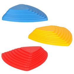 Senzorická dráha pre tréning rovnováhy, 11 prvkov- farebné