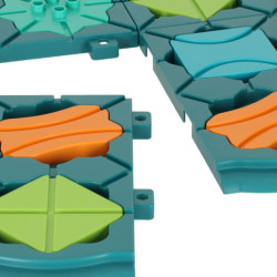 Puzzle stolová hra bludisko prekážková dráha 56 el.