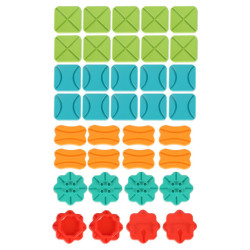 Puzzle stolová hra bludisko prekážková dráha 56 el.