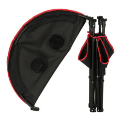 Cestovný skladací stolík + prepravná taška , čierny