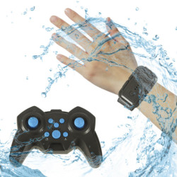 RC auto jazdiace na vode vodotesné, modré