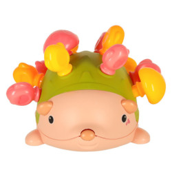 Zmyslové vzdelávacie montessori zelený ježko