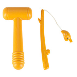 Senzorická hračka pre bábätká 8v1 Bibi-inn modrá