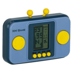 Prenosná konzola na elektronické arkádové hry šedá