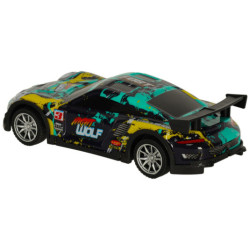 RC športové auto modro - zelené