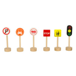 Drevená vlaková lokomotíva mesto 50 el