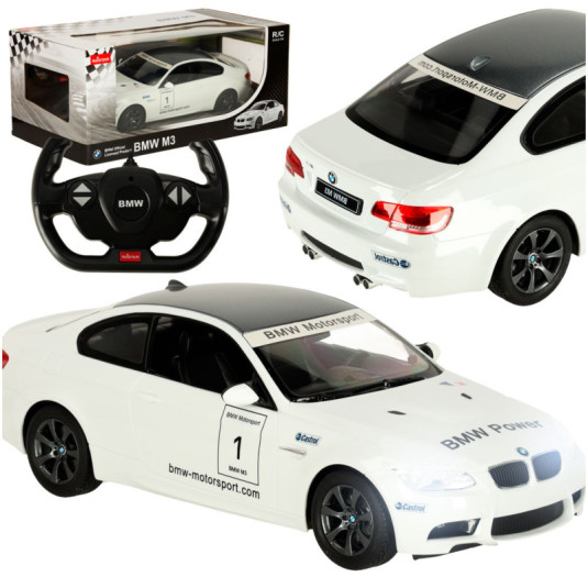 RC auto 1:14 BMW M3  biele
