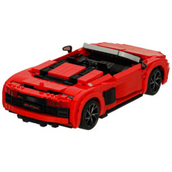 Stavebnica Audi R8 Spyder s 1440 dielikmi v mierke 1:14