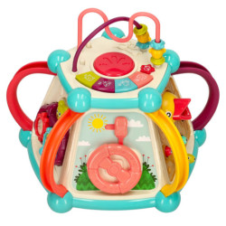 Senzorická hračka kocka pre deti 7v1