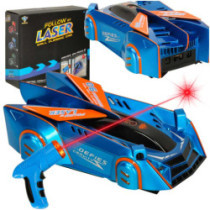 RC laserom ovládané auto,  modré