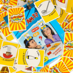 Kto som? Uhádnite rodinnú hru pre deti - Angličtina