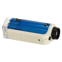 Vzdelávací prenosný vreckový mikroskop pre deti