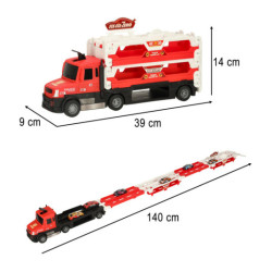 Skladací transportér XXL červený