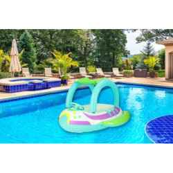 BESTWAY 34149 Nafukovací pontón s volantom