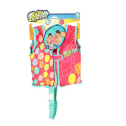 AQUASTAR Detská plavecká vesta ružová