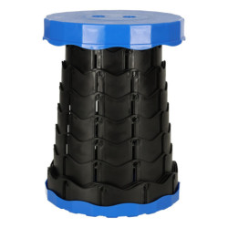 Skladacia stolička pre domáce záhradné kepovanie- modrá