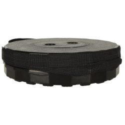 Skladacia stolička pre domáce záhradné kepovanie-  čierna