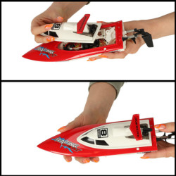 RC loď na diaľkové ovládanie FT008 červená