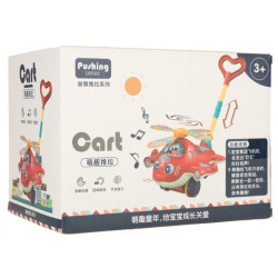 Push stick helikoptéra lietadlo so zvukom