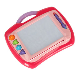 Magnetická tabuľa na kreslenie plniace pero pečiatky ružová