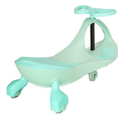 Vozítko svietiace LED kolesá modré