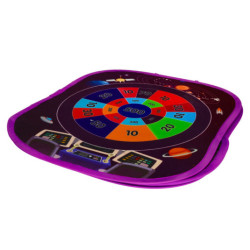 Hádzanie na suchý zips obojstranná hra šípky, loptičky tašky 21el.