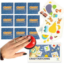 Kartová hra, kto nájde ako prvý pár 54 kariet