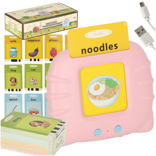 Čítačka kariet anglického slovníka 112 kariet