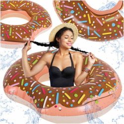 BESTWAY 36118 Donut 107cm bronzové plávacie koleso