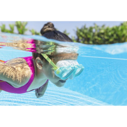 BESTWAY 22011 Potápačská maska plavecké okuliare zelené