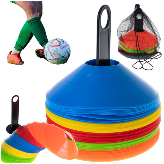 Futbalové tréningové šišky 50 ks