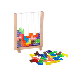 Puzzle tetris stojaca hra