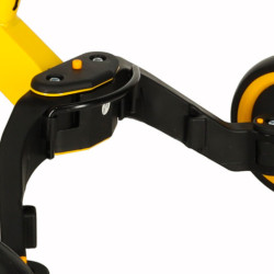 Trojkolka TRIKE FIX MINI CROSS - COUNTRY 3V1 s pedálmi žltá