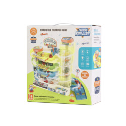 Parkovacia garáž 4 úrovne elektrický výťah + 6 áut