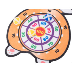 Šípky na suchý zips bezpečný terč, Corgi