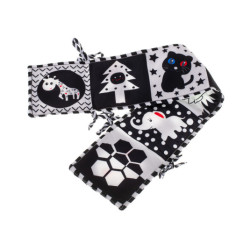 Vzdelávacia knižka zmyslový chránič postieľky ladybird