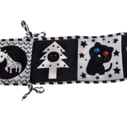 Vzdelávacia knižka zmyslový chránič postieľky ladybird