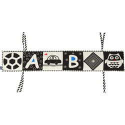 Vzdelávacia knižka zmyslový chránič postieľky sova