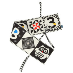 Vzdelávacia knižka zmyslový chránič postieľky sova