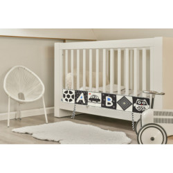 Vzdelávacia knižka zmyslový chránič postieľky sova