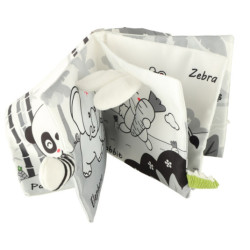 Senzorická kniha mäkké chvosty zvierat sova