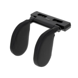 Nastaviteľná opierka hlavy a krku do auta čierna