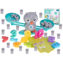 Vzdelávacie váhy učiace sa počítať sovy veľké