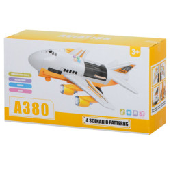 Dopravné lietadlo + 6 automobilov stavebné vozidlá bočné/predné