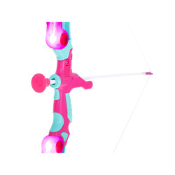 Luk so šípmi a terčom, ružový