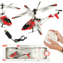 SYMA S107H RC vrtuľník 2,4 GHz RTF červený
