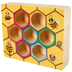 Montessori včely voštiny vzdelávacia hra