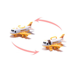 Dopravné lietadlo + 3 stavebné vozidlá