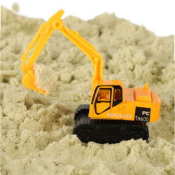 Sada 6 kusov stavebných strojov